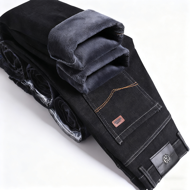 đâď¸ Neuheiten â Herren-GefĂźtterte-Jeans â warm und robust