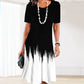 【S-4XL】👗Damska sukienka plisowana w kolorowe bloki