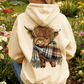 🐮 49% ZNIŻKI!!🎁Urocza bluza z kapturem Highland Cow z miękkim polarem