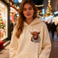 🐮 49% ZNIŻKI!!🎁Urocza bluza z kapturem Highland Cow z miękkim polarem