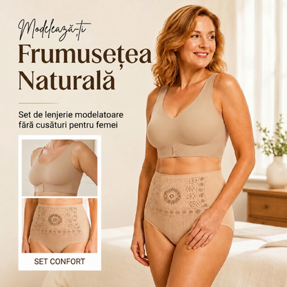 ⏳Cumpără unul, primești unul gratis💥Sutien push-up fără cusături, pentru îmbunătățirea posturii, pentru femei