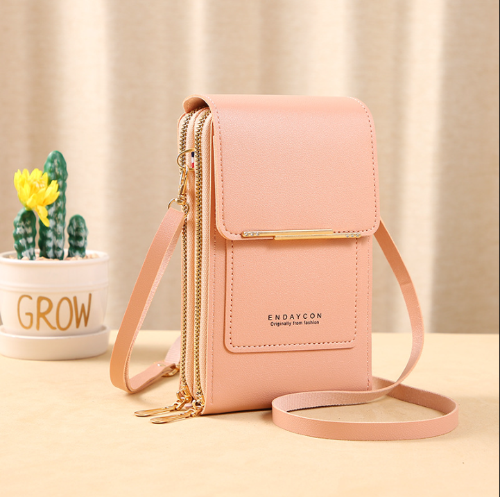 🌧️Wasserabweisend👜 Touchscreen-Crossbody-Tasche – Wasserabweisendes PU-Leder ✨