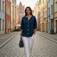 🎉【S-4XL】👚Luźna bluzka damska zapinana na guziki