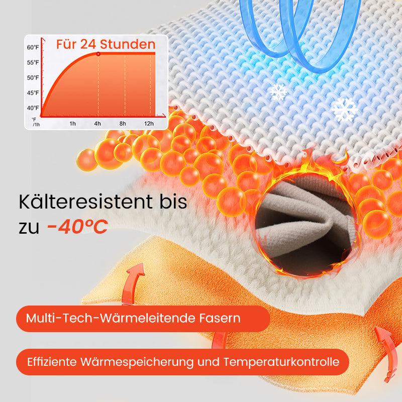 💖Verdicktes, warmes Tanktop mit integriertem BH