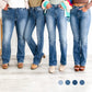 ✨ Dżinsy Bootcut – Podkreśl Krągłości, Emanuj Urokiem i Ciesz się Komfortem! ✨