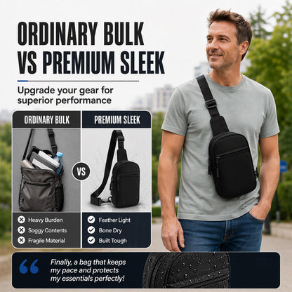 🎒HOT SALE 49% ZNIŻKI TERAZ!✨Ulepszona torba podróżna Sling 2.0 | Antykradzieżowa, nylon 500D, ochrona RFID