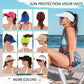 Damski kapelusz z daszkiem z ochroną UV UPF 50+ ☀️🧢