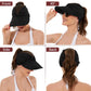 Damski kapelusz z daszkiem z ochroną UV UPF 50+ ☀️🧢