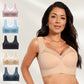 Bezprzewodowy Biustonosz Push-Up Bez Fiszbiny | 1+1 Gratis | Rozmiary Plus L–5XL