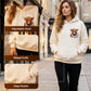 🐮 49% ZNIŻKI!!🎁Urocza bluza z kapturem Highland Cow z miękkim polarem