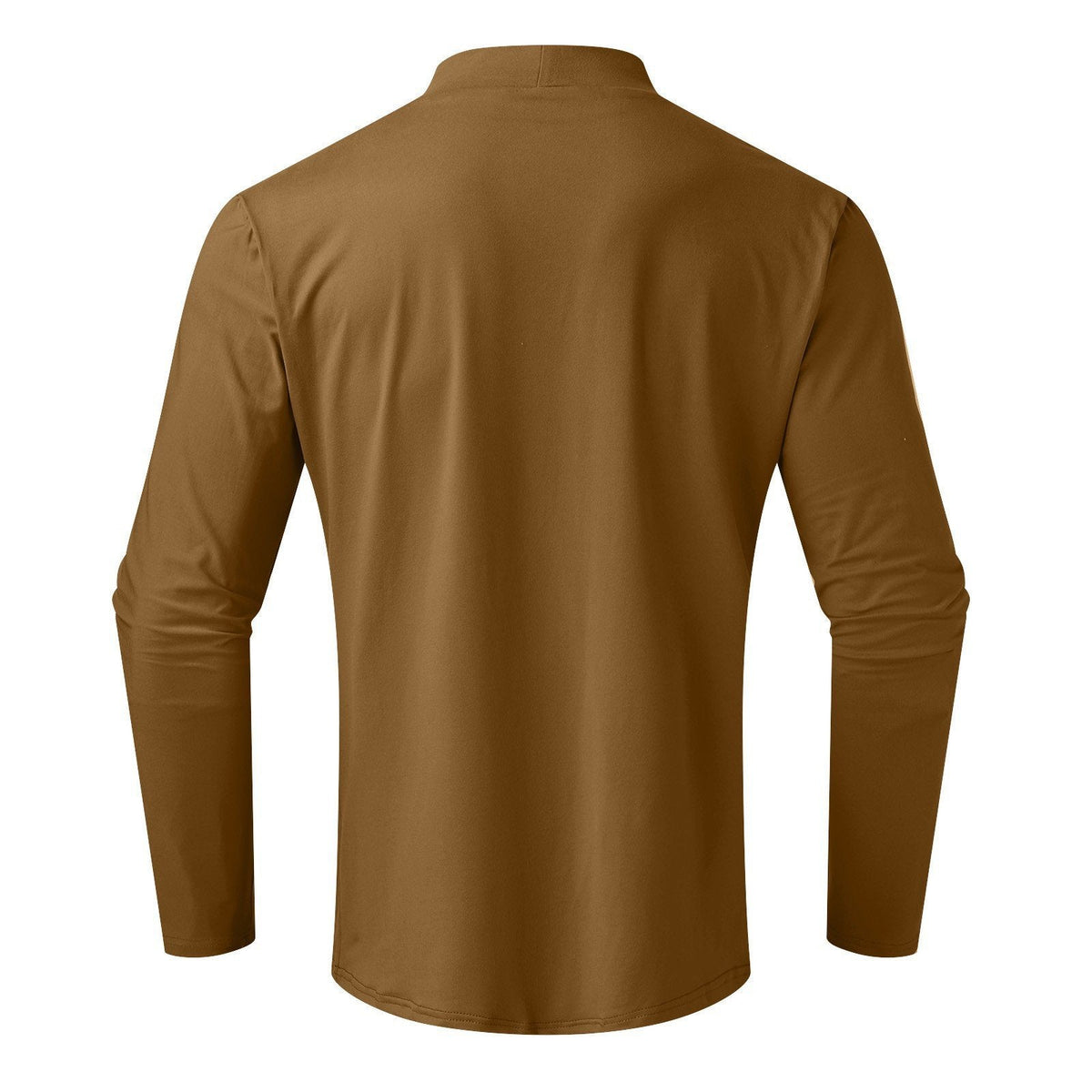 🔥50% Rabatt🔥Slim Fit Langarm-T-Shirt für Herren mit Stehkragen