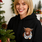 🐮 49% ZNIŻKI!!🎁Urocza bluza z kapturem Highland Cow z miękkim polarem
