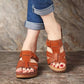 🌼【EU36-44】Skórzane sandały damskie Premium