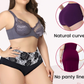 Hygroskopijne, antybakteryjne bawełniane figi bikini z wysokim stanem, modelujące brzuch
