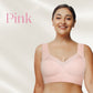Bezprzewodowy Biustonosz Push-Up Bez Fiszbiny | 1+1 Gratis | Rozmiary Plus L–5XL