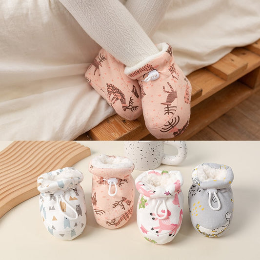 🔥 Kup jeden, drugi gratis❄️ Ciepłe pluszowe buciki dla niemowląt 👶💕