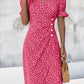 🌷49% OFF🍃Women's floral v-neck printed dress