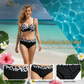 Dwuczęściowe Bikini z Push-Up i Wyszczuplającym Paskiem | 9 Kolorów | Rozmiary Plus S-2XL | Plaża Lato 🌊👙 + 🎁 Prezent Naszyjnik