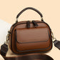 Elegancka dwuwarstwowa torebka crossbody z szerokim paskiem