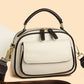 Elegancka dwuwarstwowa torebka crossbody z szerokim paskiem