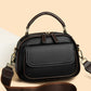 Elegancka dwuwarstwowa torebka crossbody z szerokim paskiem