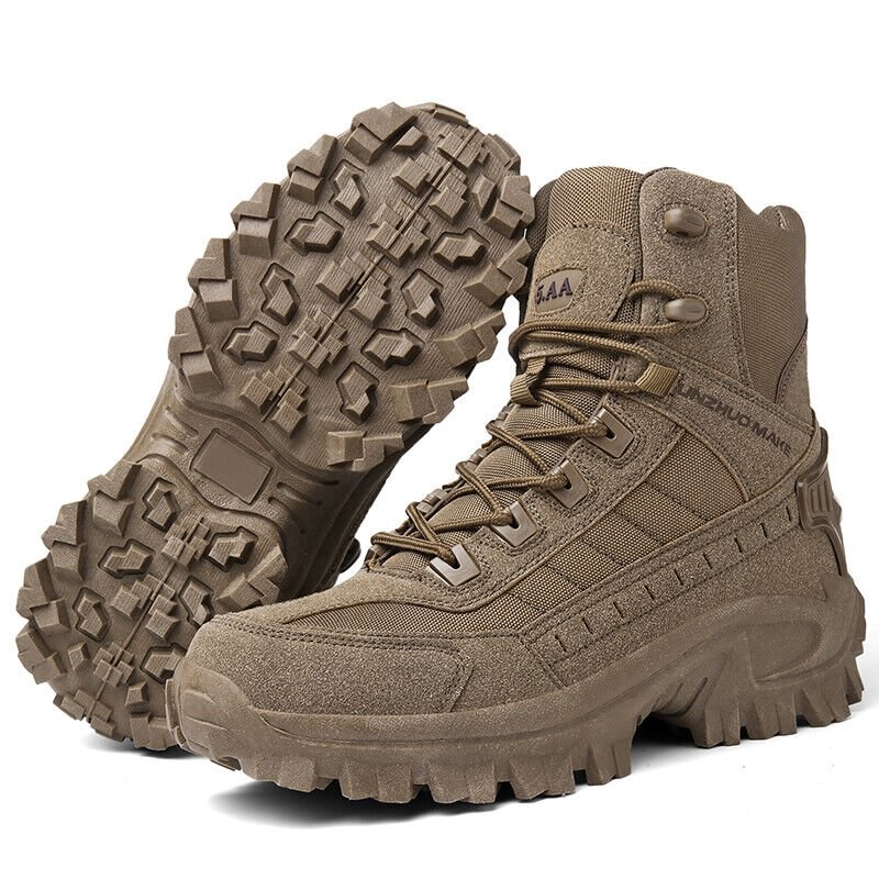 🥾Hohe taktische Sportstiefel💧Wasserdicht und rutschfest, verbesserte Haltbarkeit