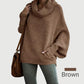 🎉HOT SALE💖Sweter damski z kapturem typu batwing i kieszeniami