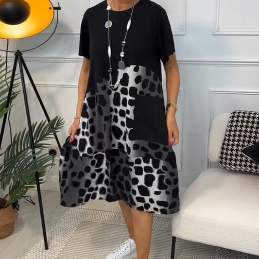 【S-3XL】💖2025 Nowe sukienki z nadrukiem na wiosnę/lato