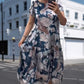 🌸2025 Długa sukienka w kwiaty w rozmiarze plus size na wiosnę i lato