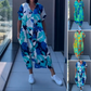 🌿Damska elegancka sukienka z nadrukiem V-Neck