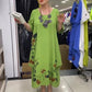 【S-4XL】👗Sukienki damskie z nadrukiem na okrągłym dekolcie