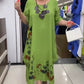【S-4XL】👗Sukienki damskie z nadrukiem na okrągłym dekolcie