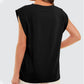 【S-2XL】👚Luźna koszulka bez rękawów