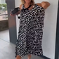 👗 Damska sukienka bez rękawów z modnym nadrukiem