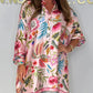 【S-3XL】👗Satynowa sukienka z nadrukiem