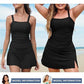 🔥👙Kobiece dwuczęściowe stroje kąpielowe typu tankini z efektem wyszczuplającym brzuch