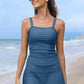 🔥👙Kobiece dwuczęściowe stroje kąpielowe typu tankini z efektem wyszczuplającym brzuch
