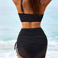 🔥👙Komplet bikini z siateczki z wysokim stanem dla kobiet