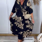 👗✨【S-3XL】Luźna sukienka z nadrukiem