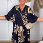 👗✨【S-3XL】Luźna sukienka z nadrukiem