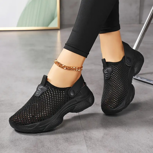 Oddychające sneakersy z siateczki dla kobiet