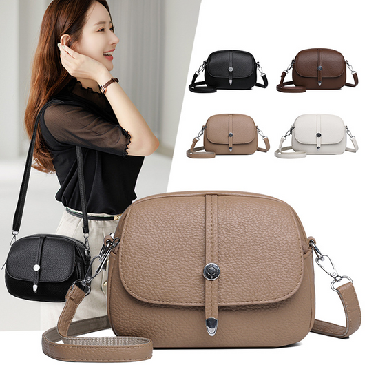 💥Damska lekka torba crossbody w jednolitym kolorze👜