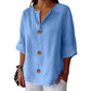 👚Damski luźny top z bawełny i lnu