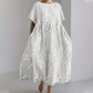🔥[S-4XL]✨ lniana wygodna sukienka maxi 👗