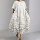 🔥[S-4XL]✨ lniana wygodna sukienka maxi 👗
