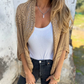 💄 Casualowy kardigan z siateczki dla kobiet