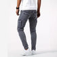 Męskie jeansy slim fit z funkcjonalnymi kieszeniami
