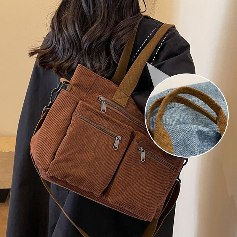👜Vintage Einfarbige Schultertasche🎁