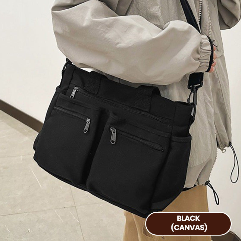 👜Vintage Einfarbige Schultertasche🎁