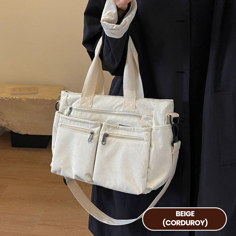 👜Vintage Einfarbige Schultertasche🎁